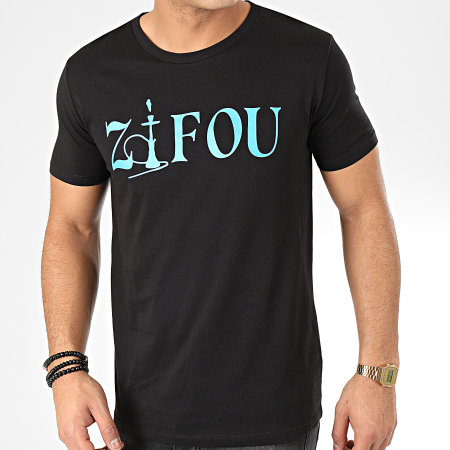 Zifou - Tee Shirt Zifou Noir Bleu