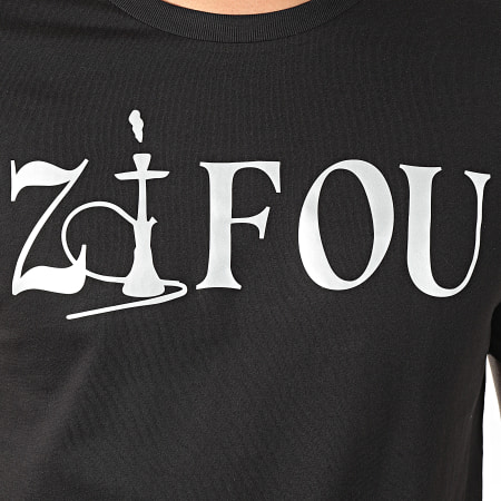 Zifou - Tee Shirt Zifou Noir Argent