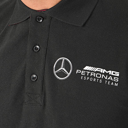 New Era - Polo Manches Courtes Mercedes AMG Petronas 12361028 Noir