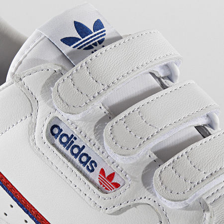 Adidas Originals - Baskets Continental 80 Strap EE5577 Cloud White Royal Scarlet