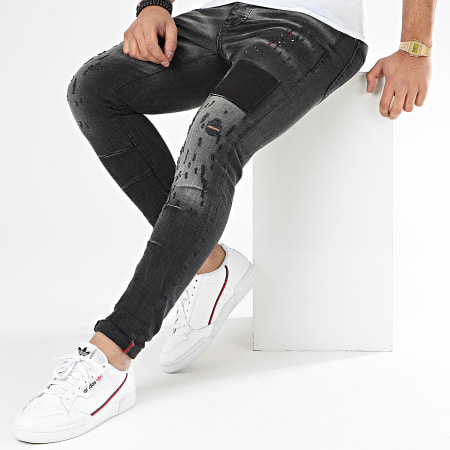 Classic Series - Jean Skinny DHZ-2925-1 Gris Anthracite