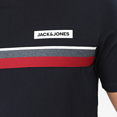 Jack And Jones - Tee Shirt Artic Bleu Marine