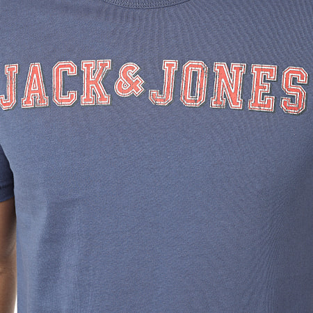 Jack And Jones - Tee Shirt Logo Bleu