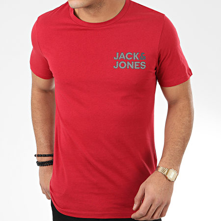Jack And Jones - Tee Shirt Mills Bordeaux