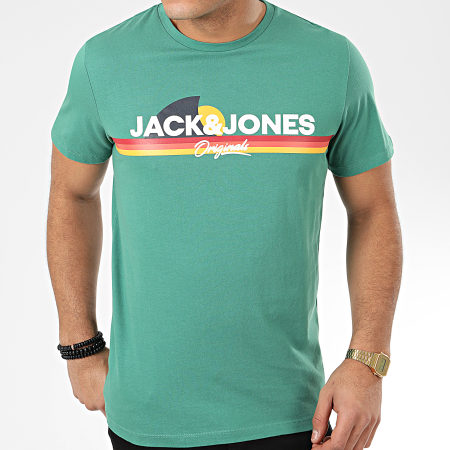 Jack And Jones - Tee Shirt Venture Vert