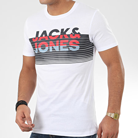 Jack And Jones - Tee Shirt Brix Blanc