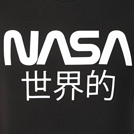 NASA - Tee Shirt Japan Logo Noir Blanc