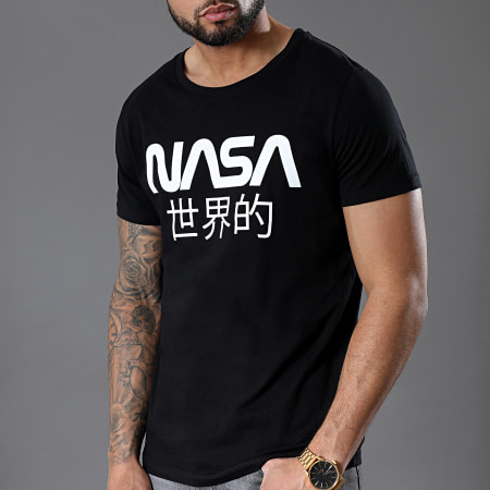 NASA - Tee Shirt Japan Logo Noir Blanc
