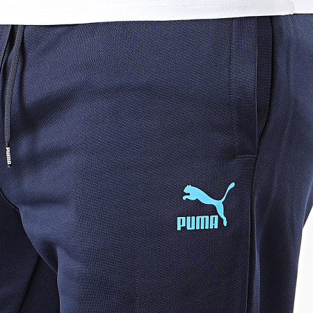 Puma - Pantalon Jogging OM Iconic 756728 Bleu Marine