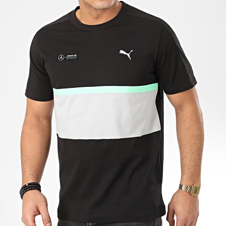 Puma - Tee Shirt Mercedes AMG Petronas Motorsport T7 596181 Noir