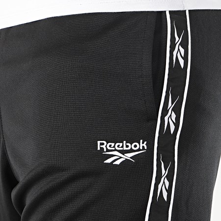 Reebok - Pantalon Jogging A Bandes Classic F Vector FJ3289 Noir Blanc