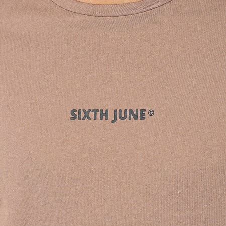 Sixth June - Tee Shirt M4079VTS Marron