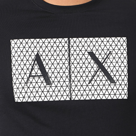 Armani Exchange - Tee Shirt 8NZTCK-Z8H4Z Noir Blanc