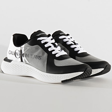 Calvin Klein - Baskets Adamir Low top Lace Up B4S0649 Black White