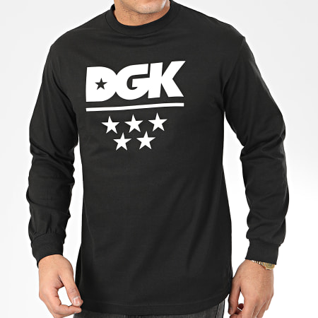 DGK - Tee Shirt Manches Longues All Star Noir