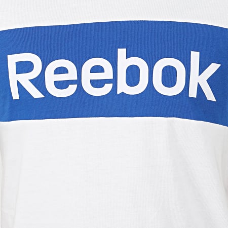 Reebok - Tee Shirt LL Blocked J4687 Blanc