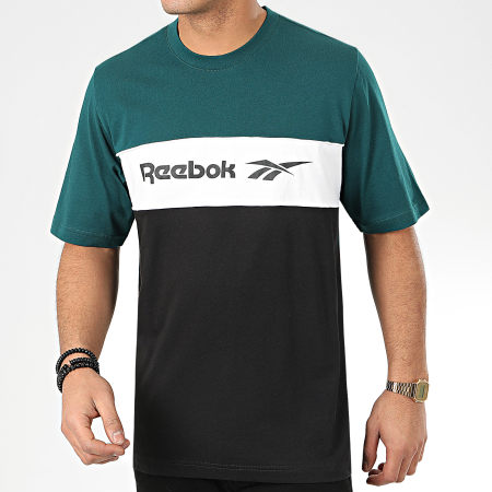 Reebok - Tee Shirt Classic F Linear FN2953 Vert Noir