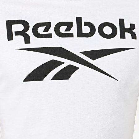 Reebok - Tee Shirt GS Stacked FP9152 Blanc