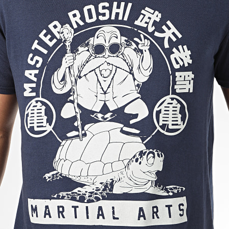 Dragon Ball Z - Tee Shirt Master Roshi Bleu Marine