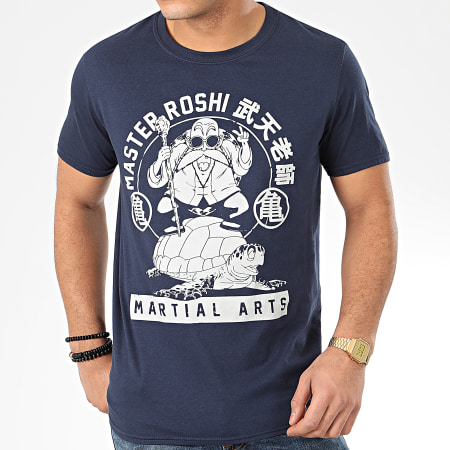 Dragon Ball Z - Tee Shirt Master Roshi Bleu Marine