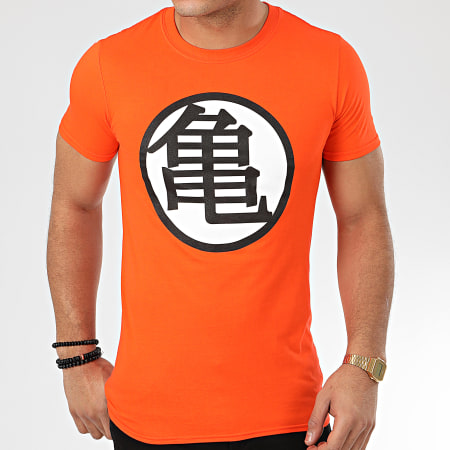 Dragon Ball Z - Tee Shirt Goku Kanji Orange