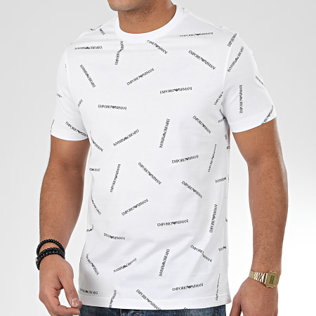 Emporio Armani - Tee Shirt 3H1TD7-1J30Z Blanc