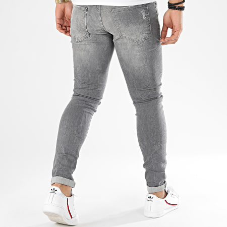 John H - Skinny Fit Jeans 8919 Gris