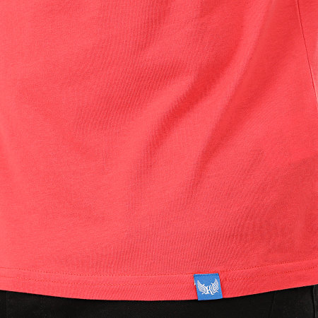 Kaporal - Tee Shirt Col V Mass Rouge