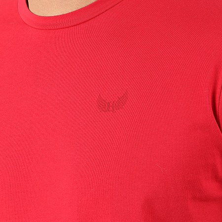 Kaporal - Lot De 2 Tee Shirts Rift Blanc Rouge