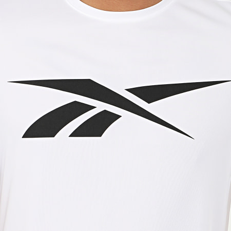 Reebok - Tee Shirt Wor Poly Graphic FK6181 Blanc