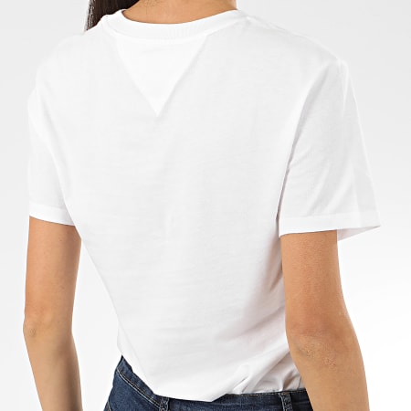 Tommy Jeans - Tee Shirt Femme Tommy Classics 7036 Blanc