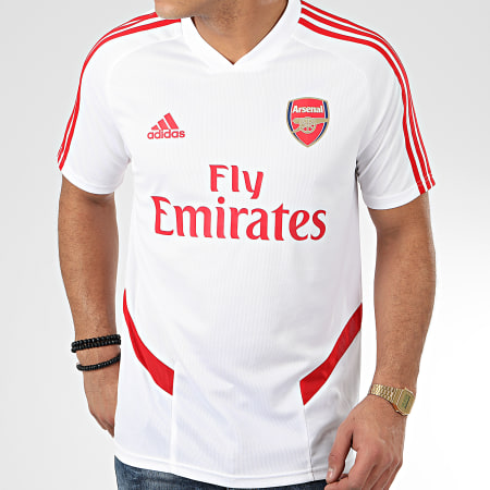 Adidas Sportswear - Maillot De Foot A Bandes Arsenal FC EJ6278 Blanc