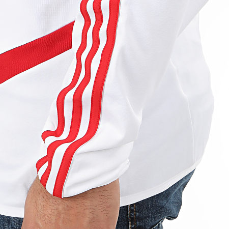 Adidas Sportswear - Sweat Col Roulé A Bandes Arsenal FC EJ6285 Blanc