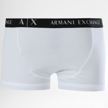 Armani Exchange - Lot De 2 Boxers 956001-CC282 Blanc Noir