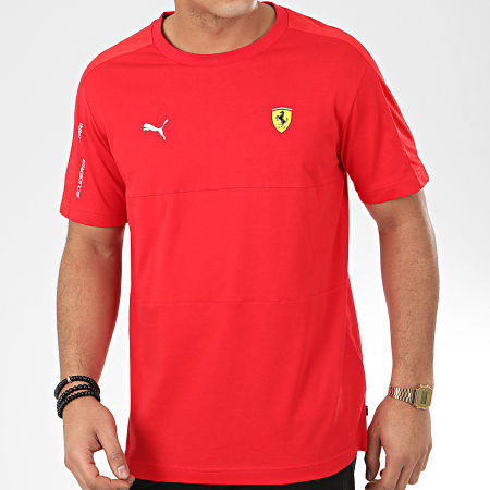 Puma - Tee Shirt Scuderia Ferrari 596143 Rouge