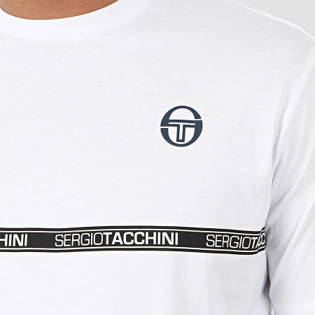 Sergio Tacchini - Tee Shirt Fosh 38765 Blanc