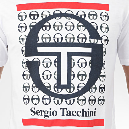 Sergio Tacchini - Tee Shirt Fiume 38726 Blanc