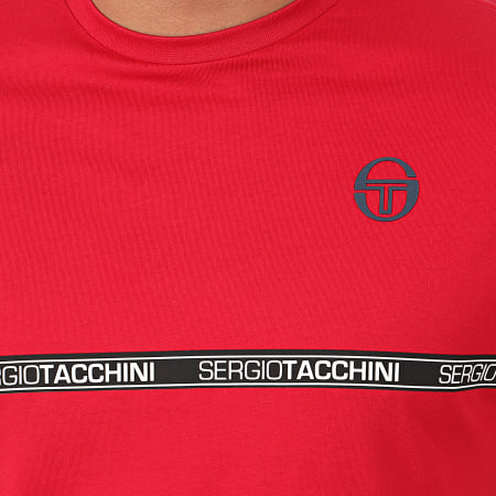 Sergio Tacchini - Tee Shirt Fosh 38765 Rouge
