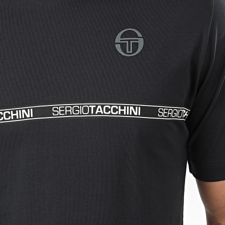 Sergio Tacchini - Tee Shirt Fosh 38765 Noir