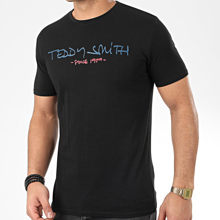Teddy Smith - Ticlass Basic Camiseta Negro