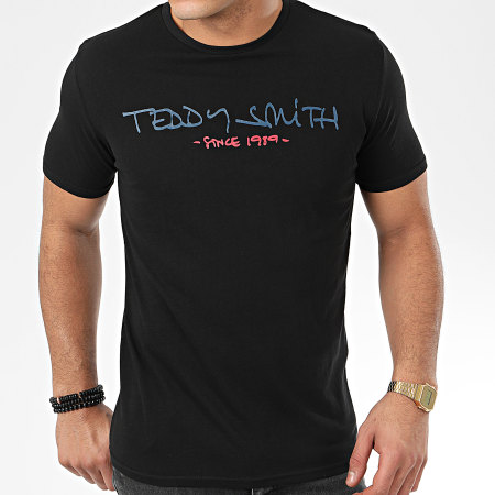Teddy Smith - Tee Shirt Ticlass Basic Noir