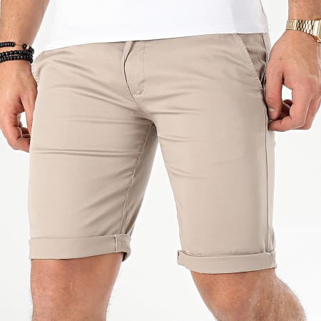 Classic Series - Short Chino D1357 Taupe