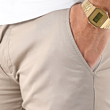 Classic Series - Short Chino D1357 Taupe