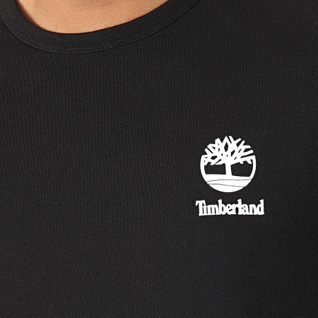 Timberland - Tee Shirt Box Logo 22RP Noir Jaune