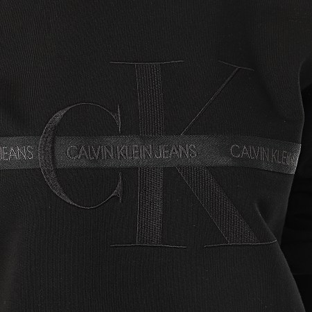Calvin Klein - Sweat Crewneck Femme 3279 Noir