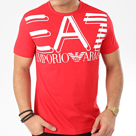 EA7 Emporio Armani - Tee Shirt 3HPT09-PJ02Z Rouge