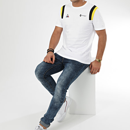 Le Coq Sportif - Tee Shirt Renault Fanwear 20 Blanc
