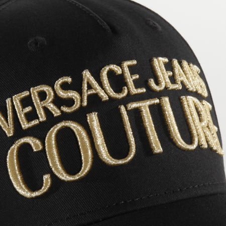 Versace Jeans Couture - Casquette E8GVAK04-65021 Noir Doré