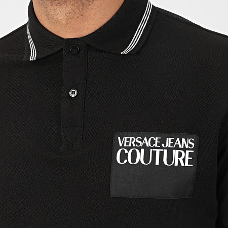 Versace Jeans Couture - Polo Manches Courtes B3GVA7P5-36571 Noir