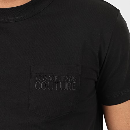 Versace Jeans Couture - Tee Shirt Poche B3GVA7TC-30319 Noir